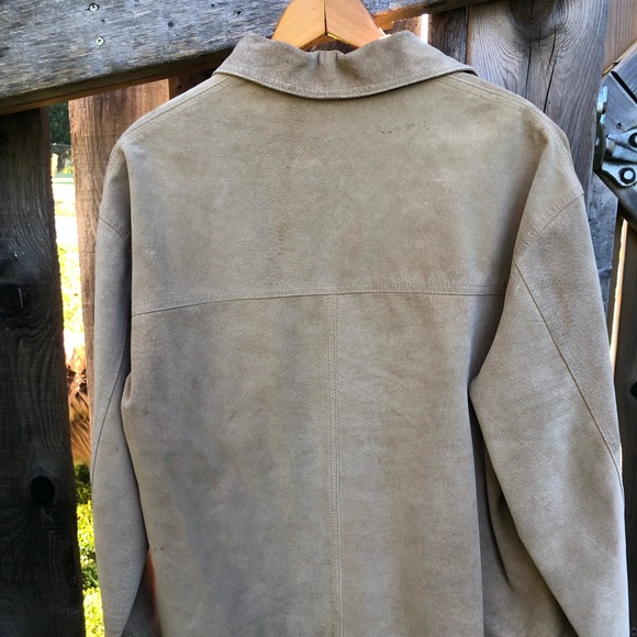 Size Large Hechter Jeans Suede Jacket in GUC. - Picture 2 of 8
